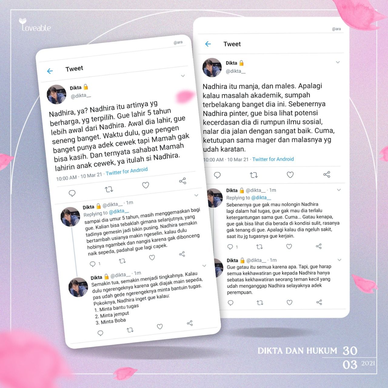 Dikta Dan Hukum Twitter - Cara Baca Novel Dikta Dan Hukum Yang Lagi Viral Sinopsis Kisah Cinta ...