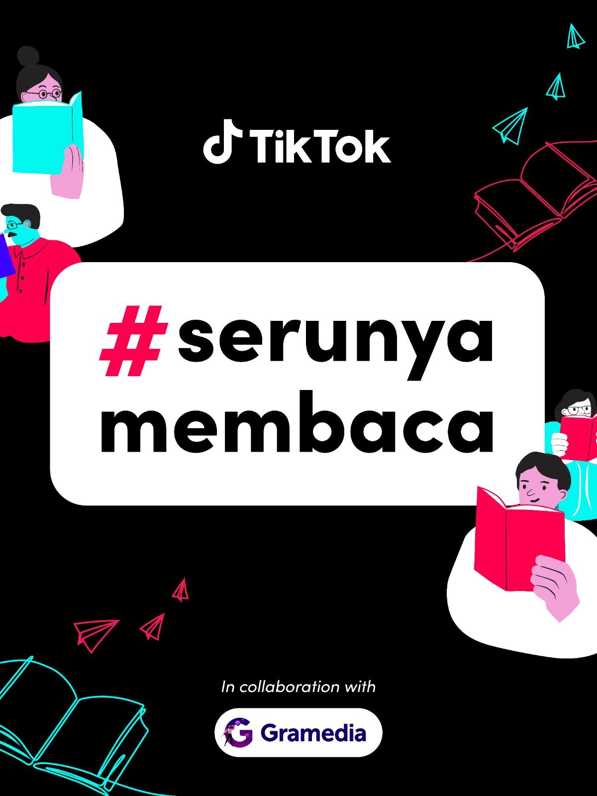 Ayo Ramaikan Kampanye SerunyaMembaca Dari Tiktok Dan Gramedia 