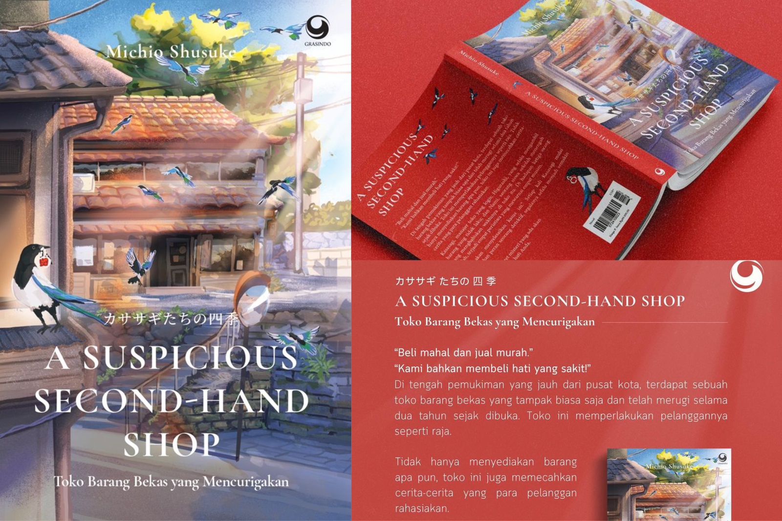 A Suspicious Secondhand Shop, Novel Asian Lit Terbaru dari Jepang