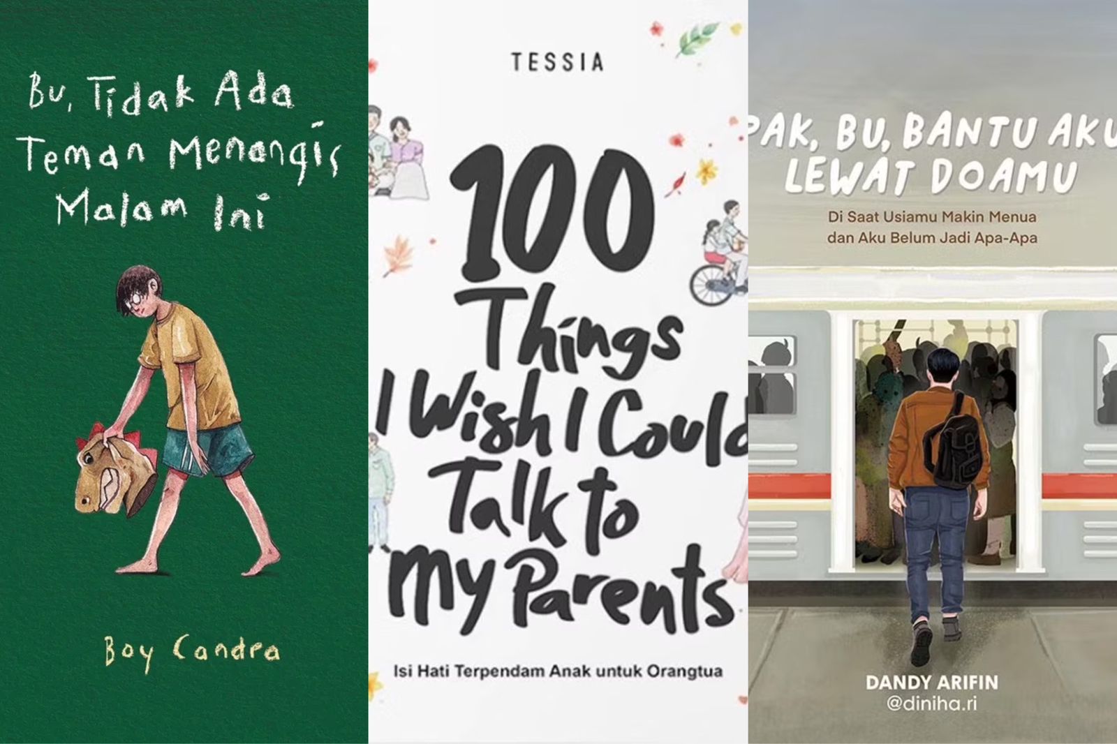 Buku Puisi dan Prosa tentang Ayah Ibu yang Mengundang Tangis Haru