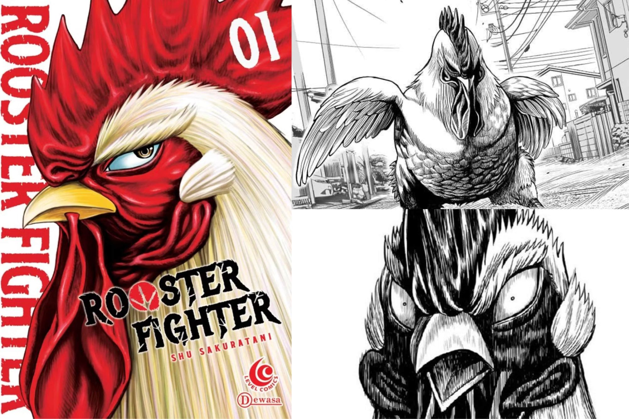 Rooster Fighter: Kombinasi Kisah Heroik dan Absurd yang Wajib Dibaca