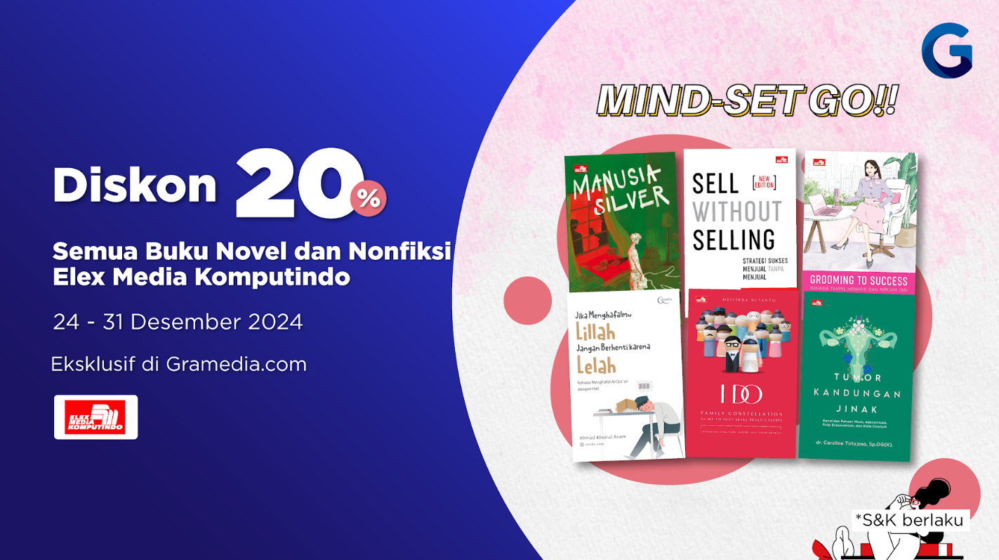 7 Buku Self-Improvement dari Elex Media untuk Tumbuh dan Berkembang