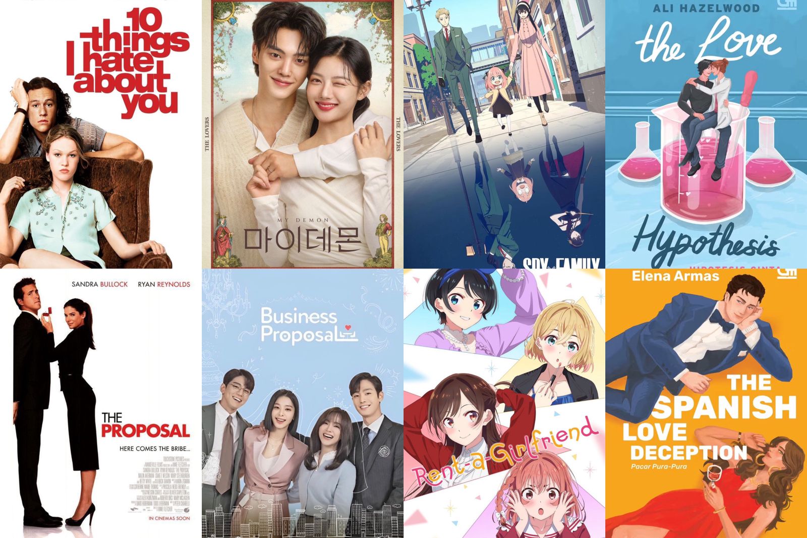 Fake Dating Trope di Film, Anime, K-Drama, dan Buku