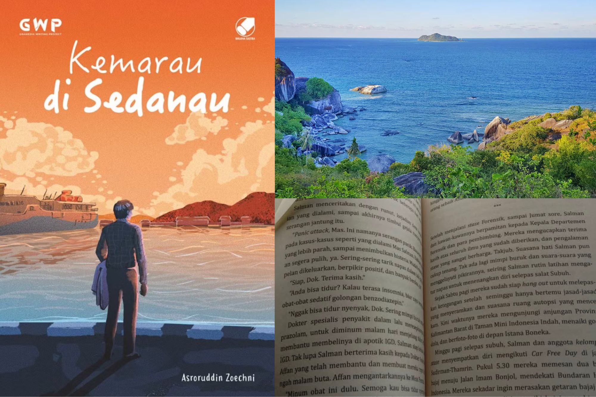 Novel Kemarau di Sedanau: Kisah Perjuangan dari Daerah Terpencil