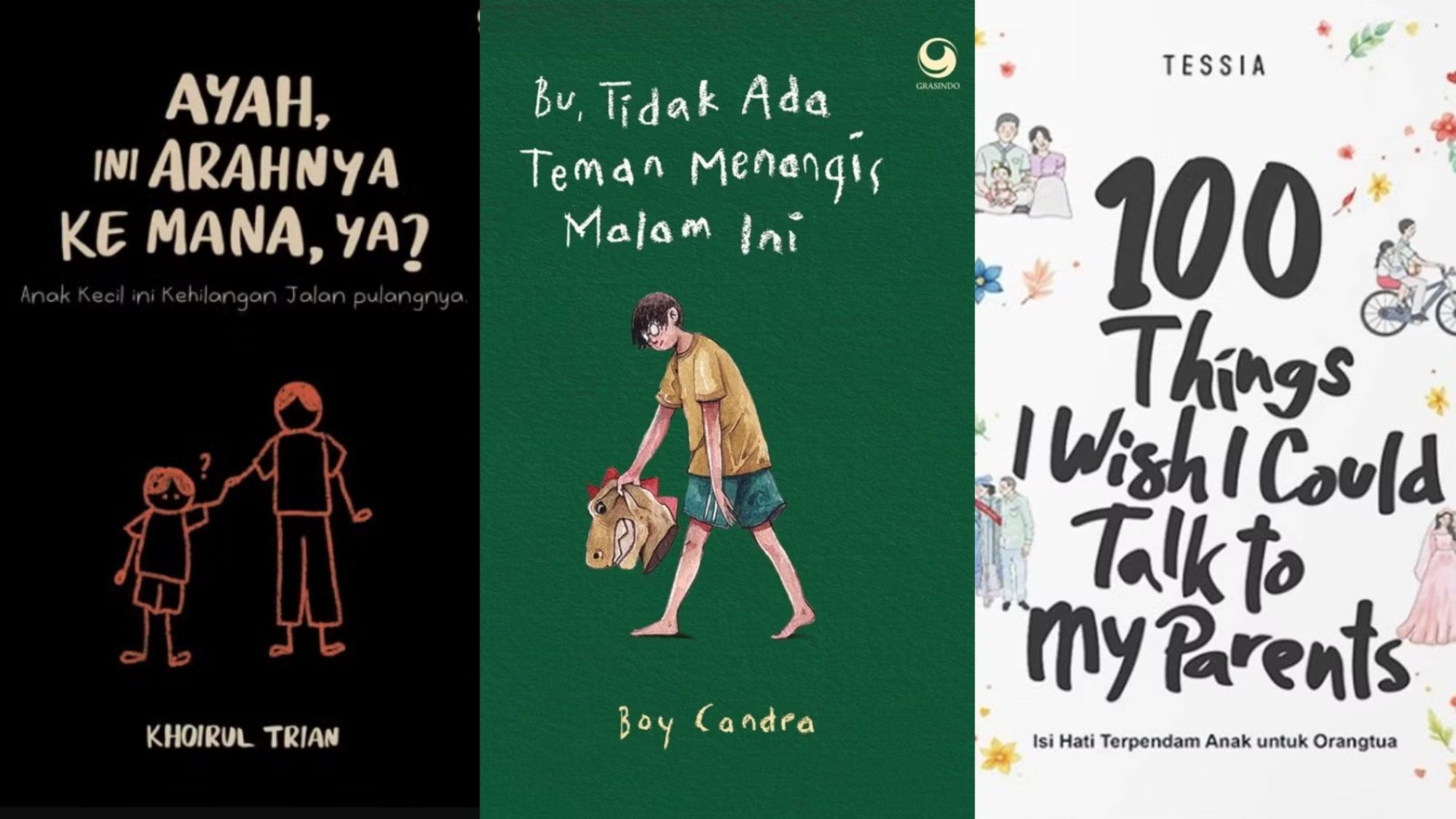 Buku Puisi dan Prosa tentang Ayah Ibu yang Mengundang Tangis Haru