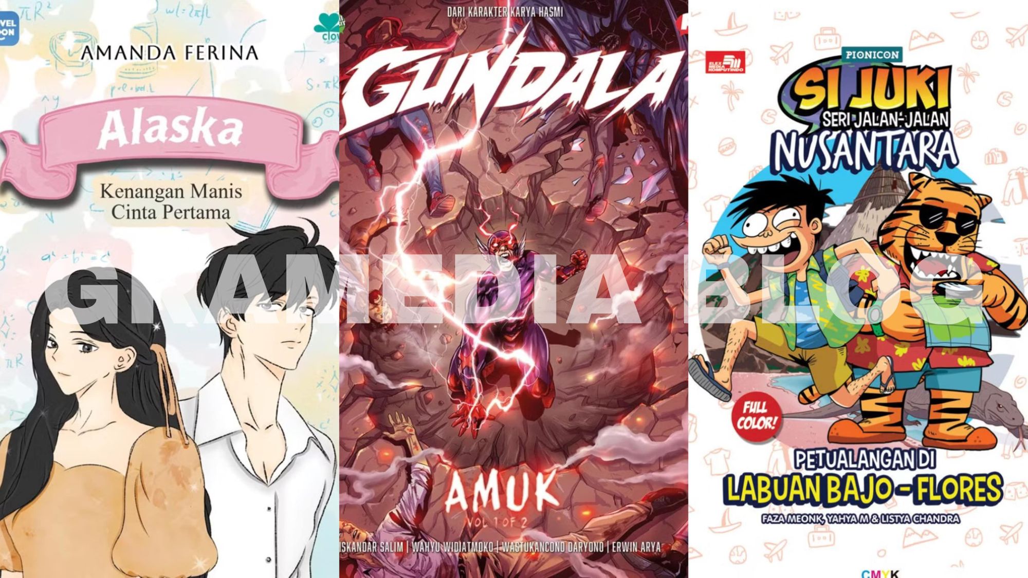 Deretan Komik Lokal Indonesia: Dari Aksi Superhero Seru hingga Komedi Gokil!