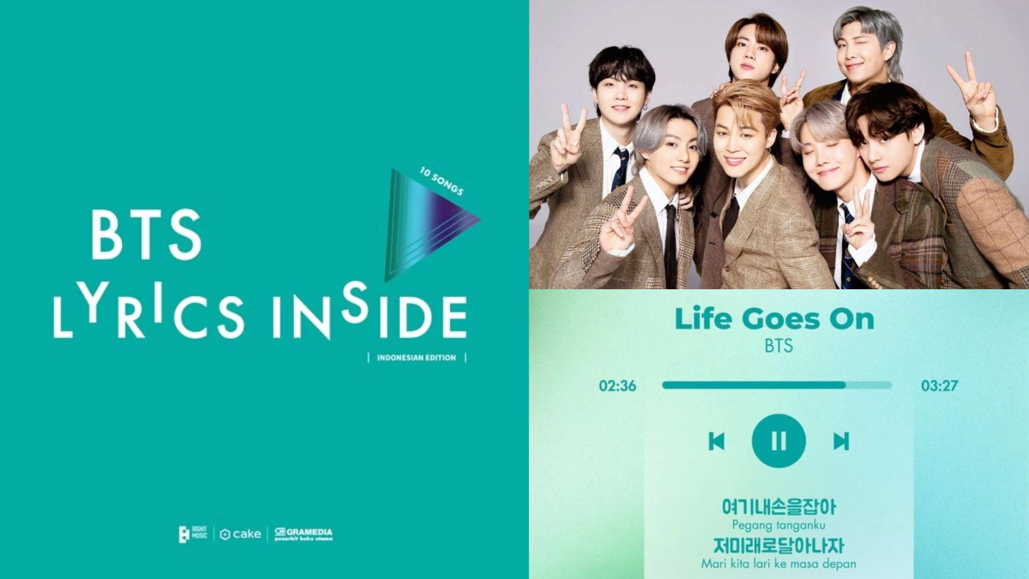 Buku BTS Lyrics Inside: Cek Makna Tersembunyi Lagu BTS Favoritmu!