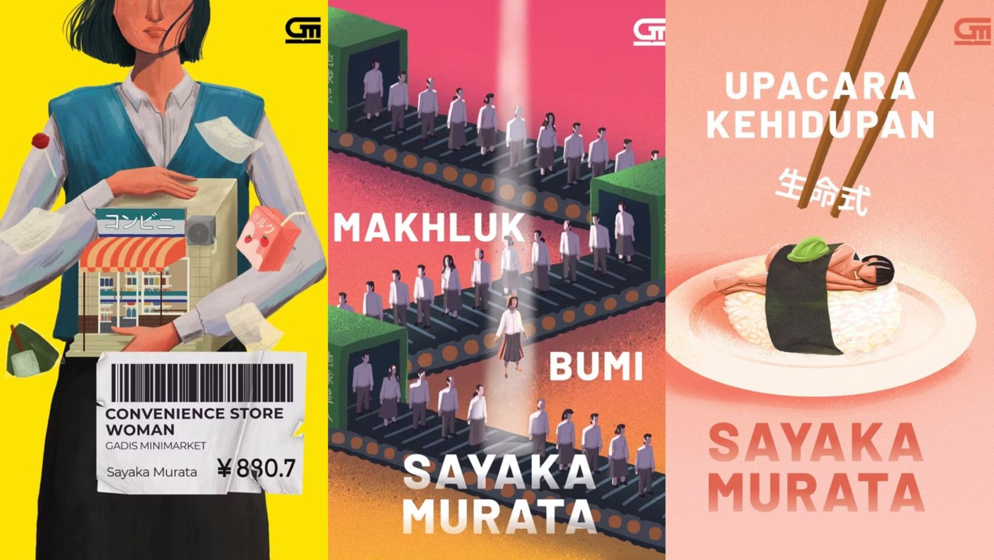 Dunia Absurd Sayaka Murata: 3 Bukunya yang Menantang Normalitas