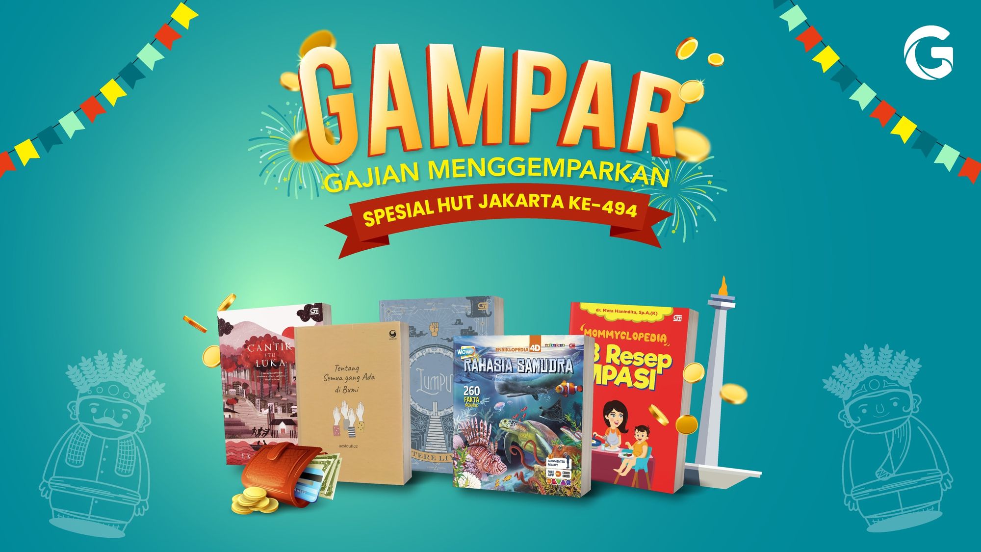 Daftar BukuBuku Keren untuk Merayakan Ulang Tahun Jakarta